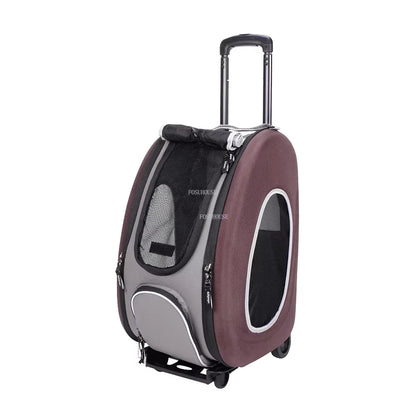 PawPorta 4-in-1 Foldable Pet Stroller – The Stylish Ride for Pets on the Go
